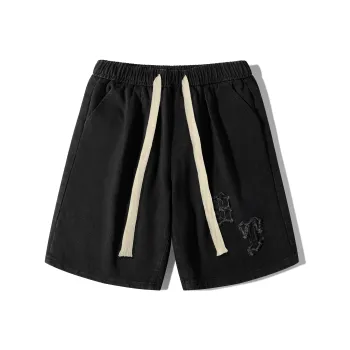 BEENTRILL Casual Shorts Unisex Black