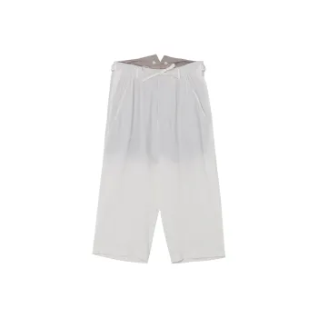 Yohji Yamamoto Pour Homme SS25 Casual Pants Men's White