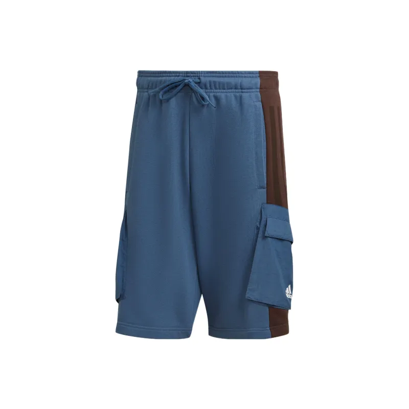 Adidas Casual Shorts Men Blue-0