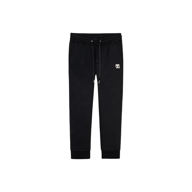 KARL LAGERFELD FW23 Casual Pants Men's Black-0