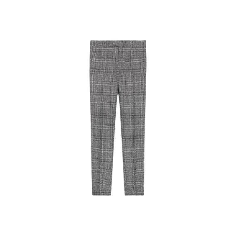 CELINE Mods Pants In Prince Of Wales Wool-0