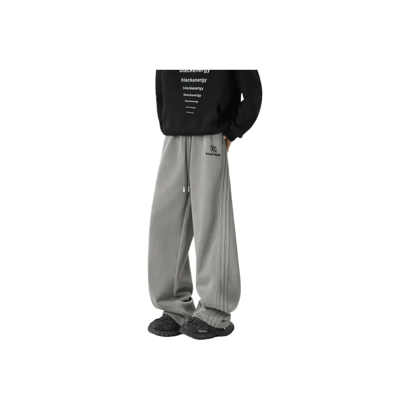 *EVAE+MOB Casual Pants Unisex Burgundy-7