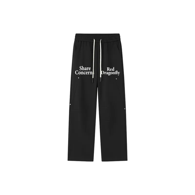 RED DRAGONFLY Casual Pants Unisex-3