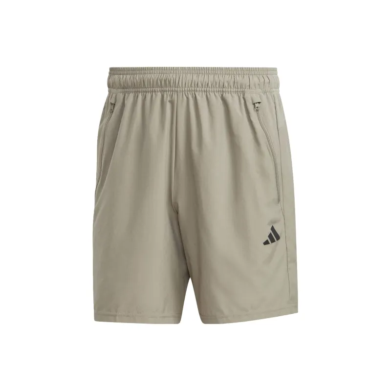Adidas Essential Casual Shorts Men Khaki Green-0