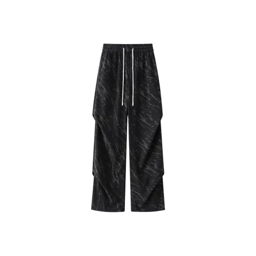 Find Yourself Casual Pants Unisex Black