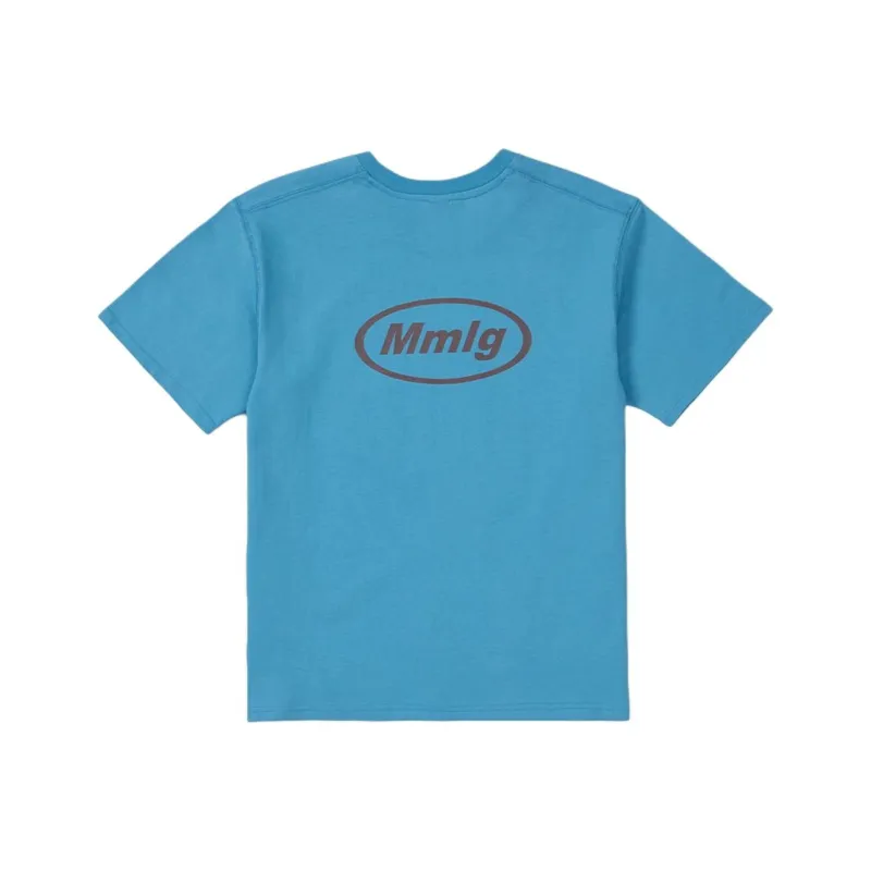 Mmlg SS25 T Shirt Unisex Turquoise Blue-0