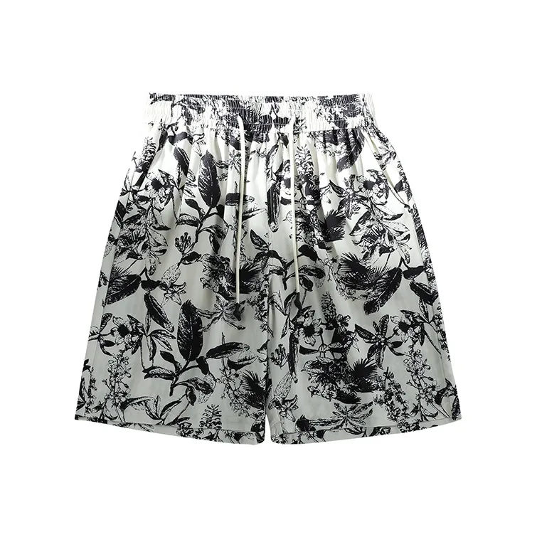 GSUE Casual Shorts Summer Unisex Cuban Apricot-0