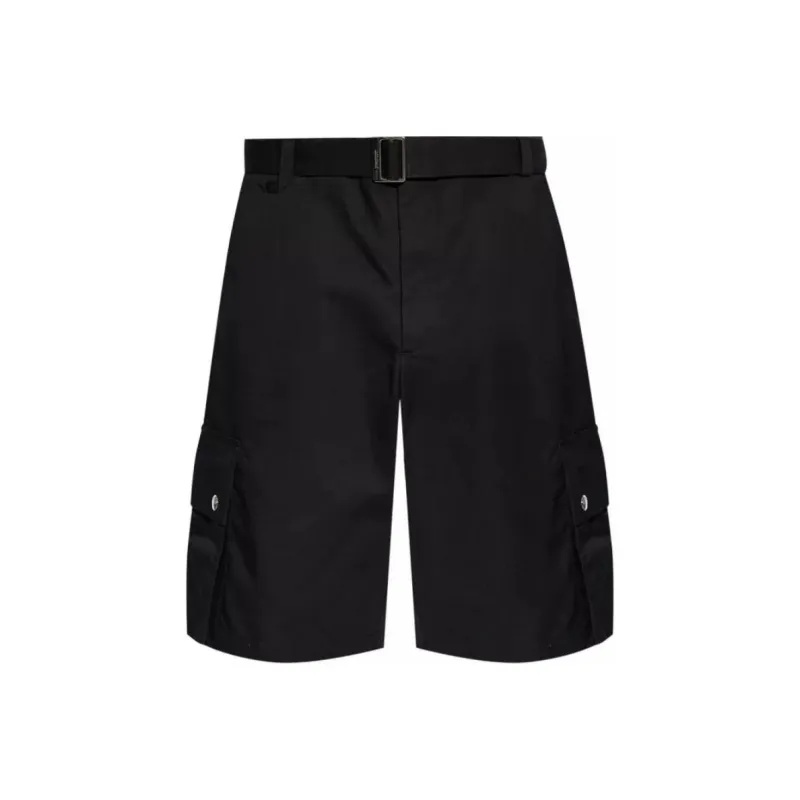Jacquemus Le Cargo Belted Bermuda Shorts-0