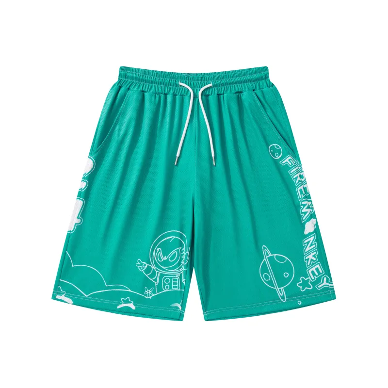 FireMonkey Basketball Shorts Unisex-9