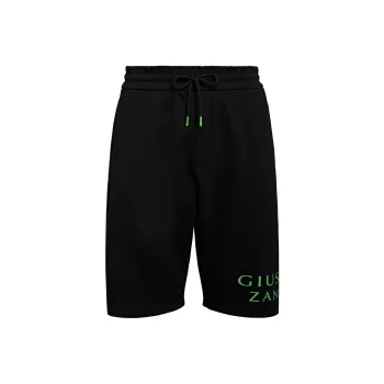 Giuseppe Zanotti Lr 43 Logo print Sweat Shorts