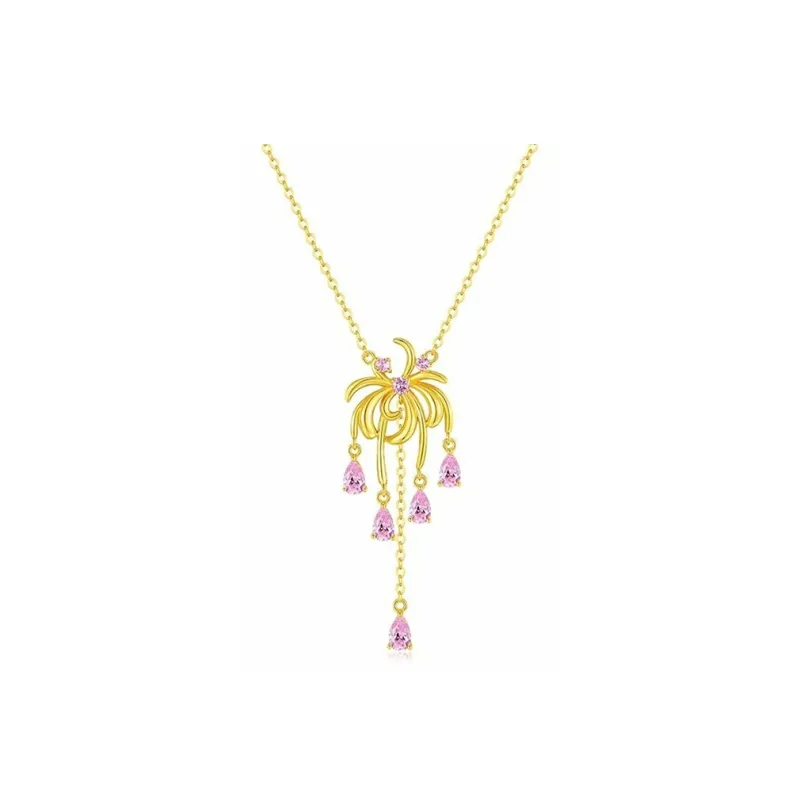 YUOFFICIAL 990 Silver Necklaces Women's-0