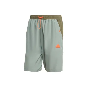 Adidas Casual Shorts Men Olive Green