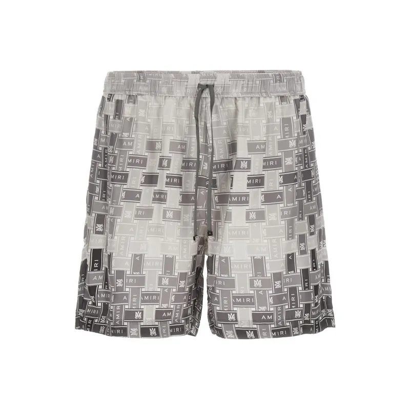 AMIRI Casual Shorts Men Gray-0