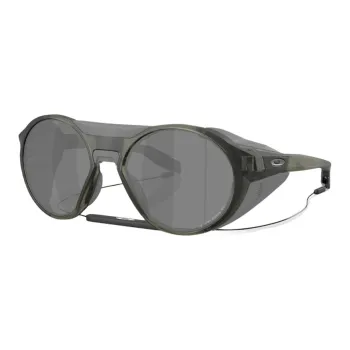 Oakley Plastic Round Sunglasses Unisex Black