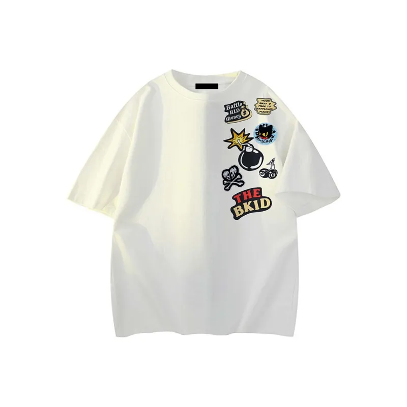 PAINT STAIN T Shirts Unisex-9