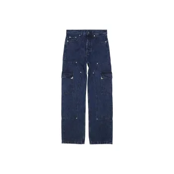 PALM ANGELS Frame Straight leg Cargo Jeans