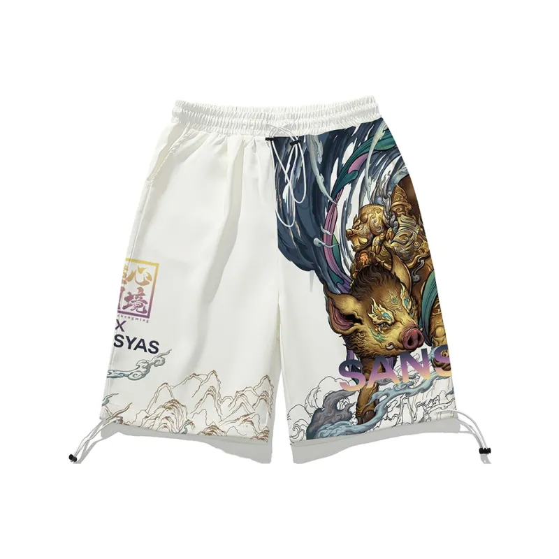 SANSYAS Casual Shorts Unisex-39