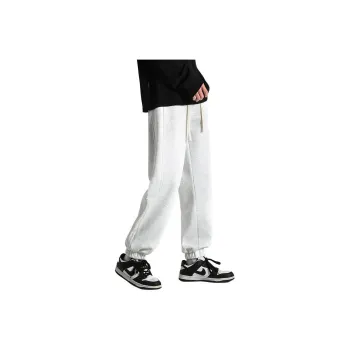 ROSECREED Casual Pants Unisex White Heather Gray