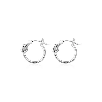 Daisy Dream 999 Fine Silver Earrings Women's