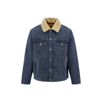 CAT Puffer Jackets Men Indigo