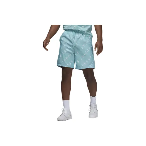 JORDAN Casual Shorts Men Aqua Green