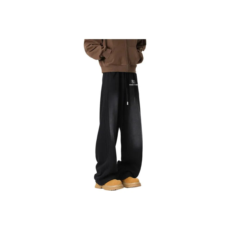 *EVAE+MOB Casual Pants Unisex Burgundy-3