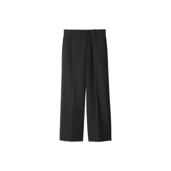 Burberry SS24 Casual Pants Men's Raven Black