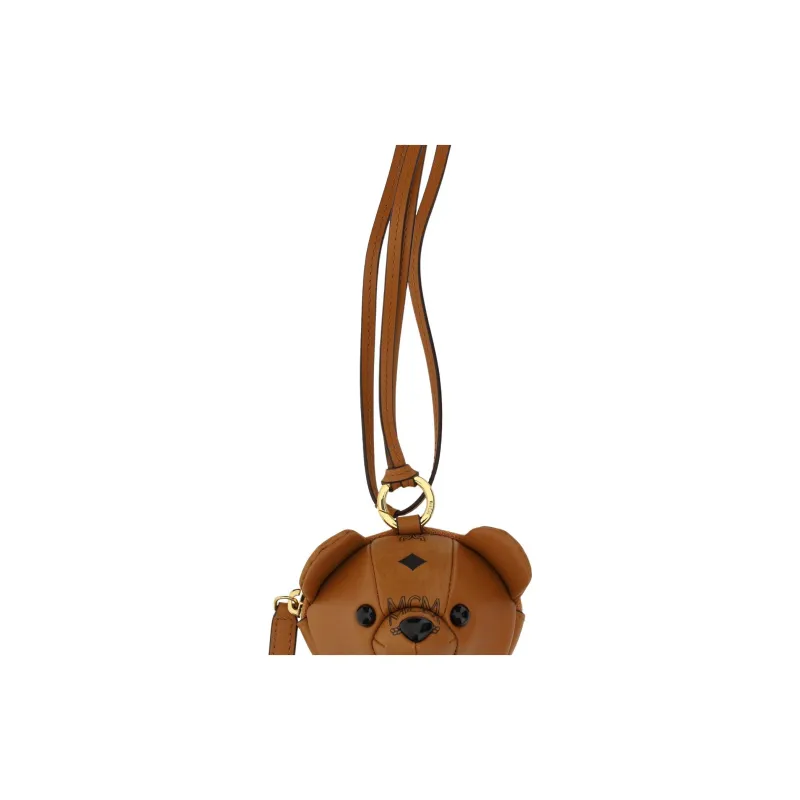 MCM Canvas And Nappa Leather Shoulder Bag Women's Brown-4