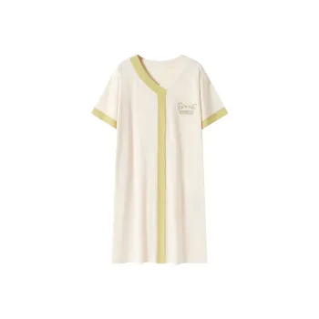 FENTENGCARE Nightgown Women's White