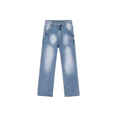 SUPEREALLY Jeans Unisex Lightning Blue