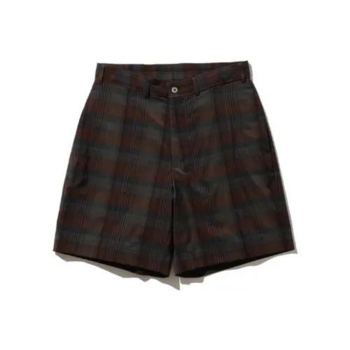 Beams Casual Shorts Men Dark Red