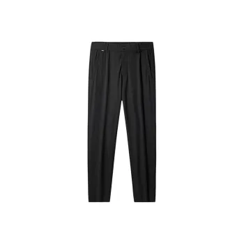 Jeep Casual Pants Men Pure Black