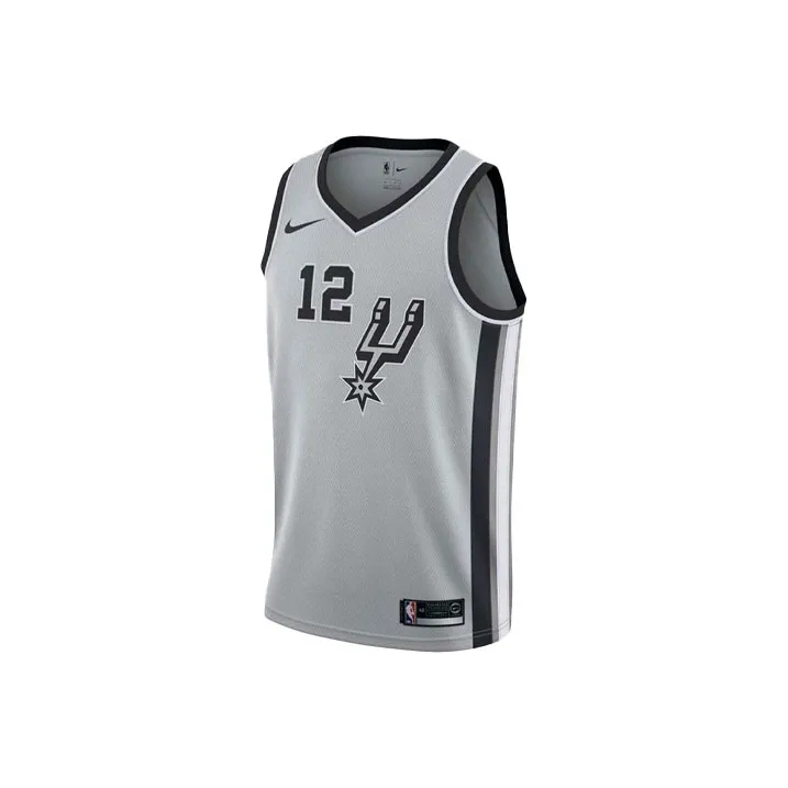 Nike Nike X NBA Basketball Jerseys Men's Gray-0