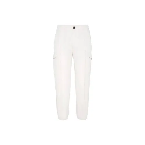 Brunello Cucinelli Casual Pants Men's Ecru