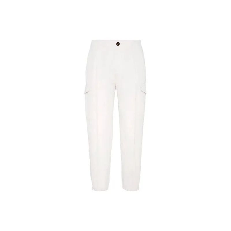 Brunello Cucinelli Casual Pants Men's Ecru-0
