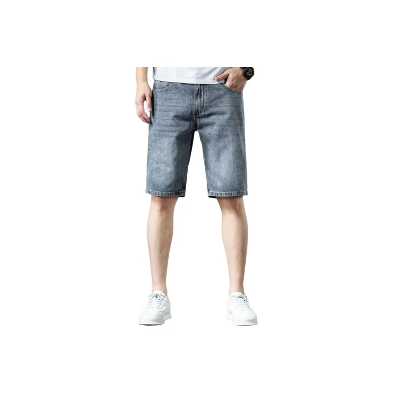 SUNDANCE Denim Shorts Men's Blue-0