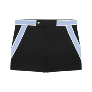 VERSACE La Vacanza Vacation Collection SS24 Casual Shorts Men's Black