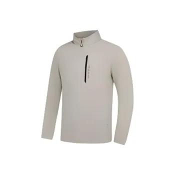 QIAODAN Trench Coat Men's Harbor Mist
