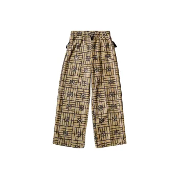 Kapital Folk Domino Fleece Easy Straight Pants