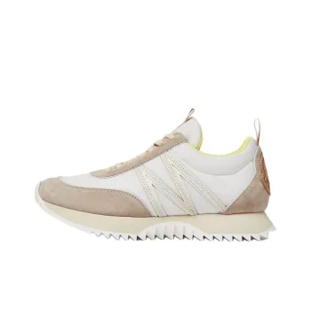 Moncler Pacey Low Top Casual Shoes Women's Ecru