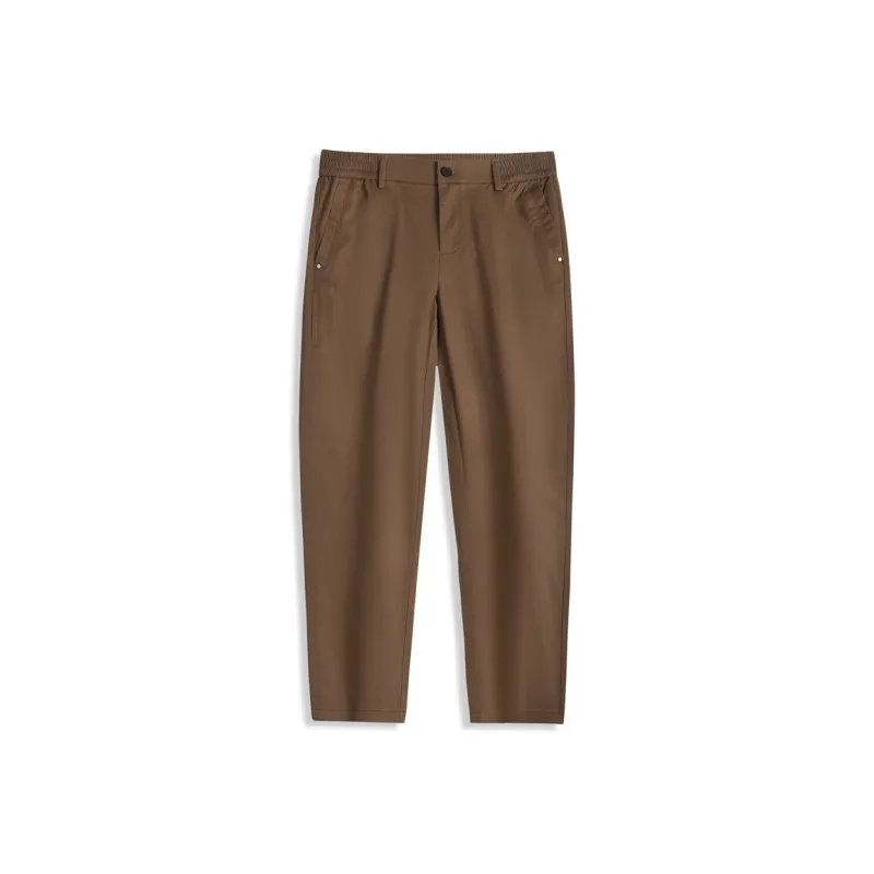 FAIRWHALE Casual Pants Men's Dark Brown-0