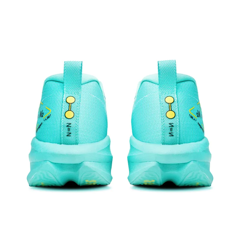 CLERSES Running Shoes Unisex Low Top Dream Chasing Cyan-2
