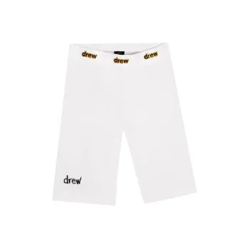 Drew House Letter Logo Series Sports Shorts Unisex White