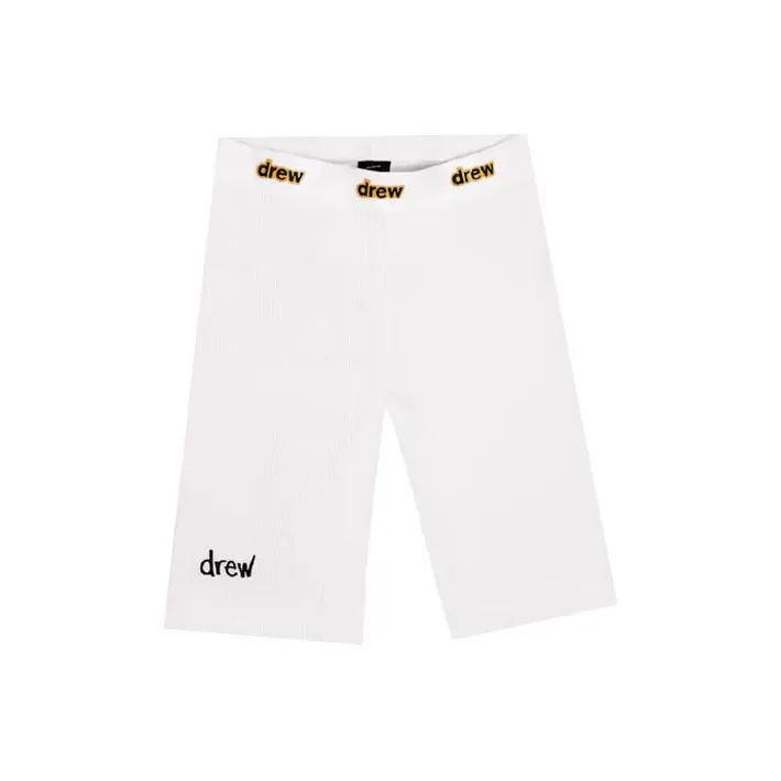 Drew House Letter Logo Series Sports Shorts Unisex White-0