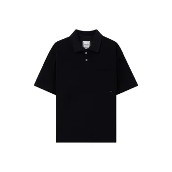 WOOYOUNGMI Polo Shirt Men's Marine Blue