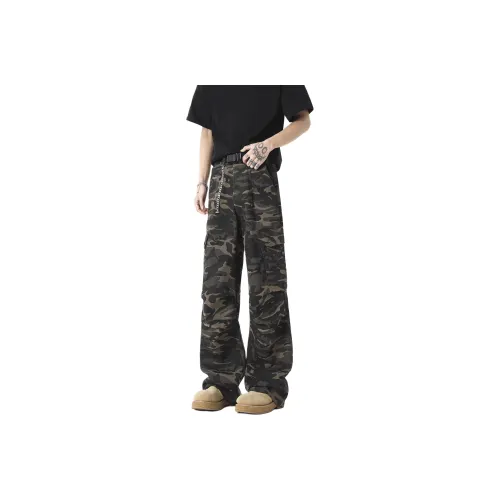 Magmode Jeans Unisex Dark Blue Army Green 