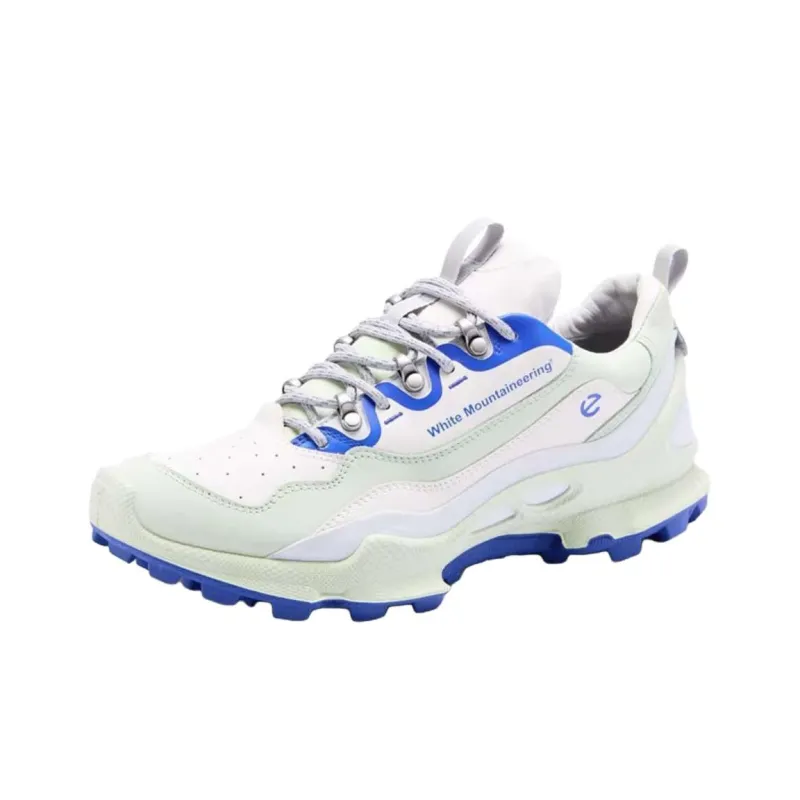 White Mountaineering x Ecco Biom C Trail Abrasion Resistant Low Top Mountaineering & Hiking Shoes Women's Green-0