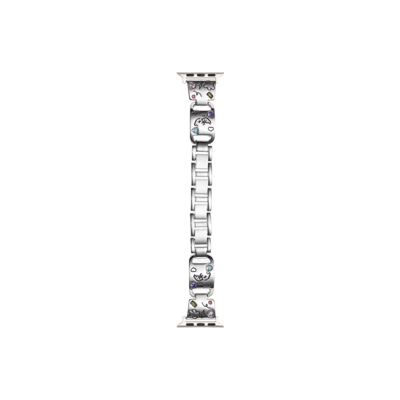 IWabcertoo Watch Band Apple Compatibility 169mm Stainless Steel Material-7