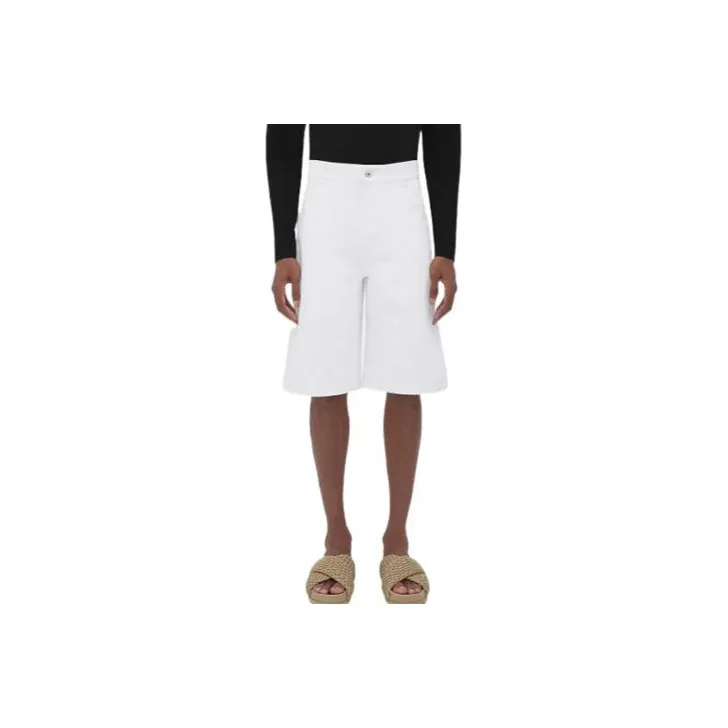Bottega Veneta FW22 Casual Shorts Men's White-0