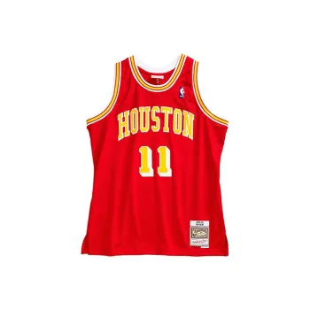 Mitchell Ness Basketball Jerseys Unisex Red